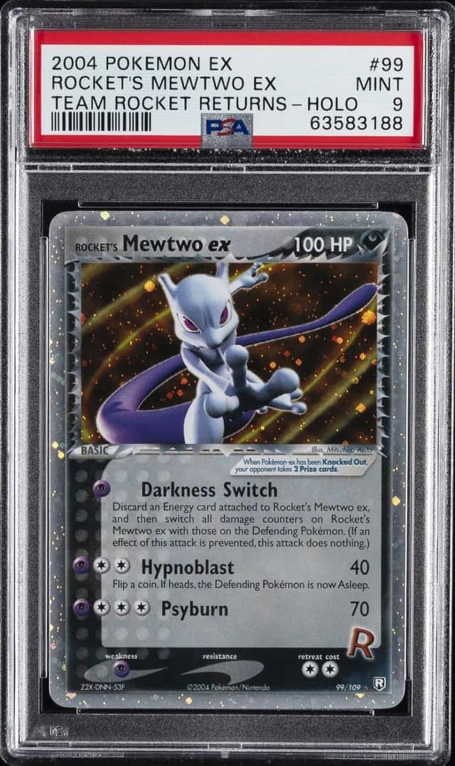 Rocket's Mewtwo EX