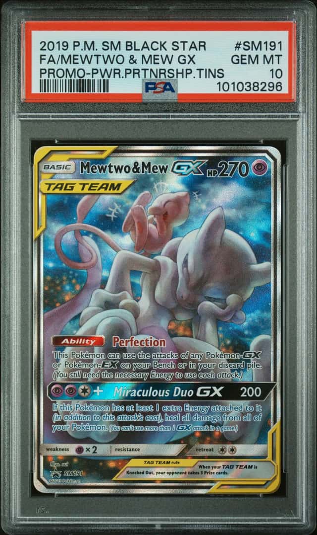 Mewtwo & Mew GX