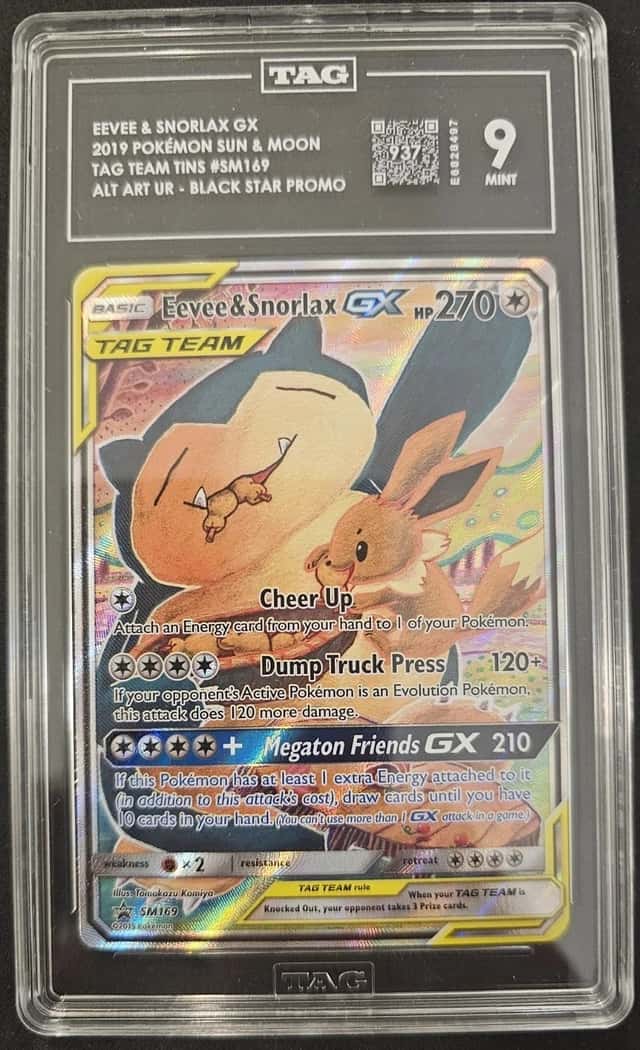 Eevee & Snorlax GX
