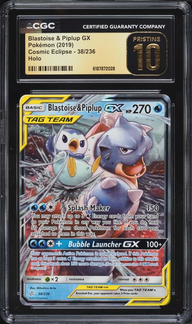 Blastoise & Piplup GX