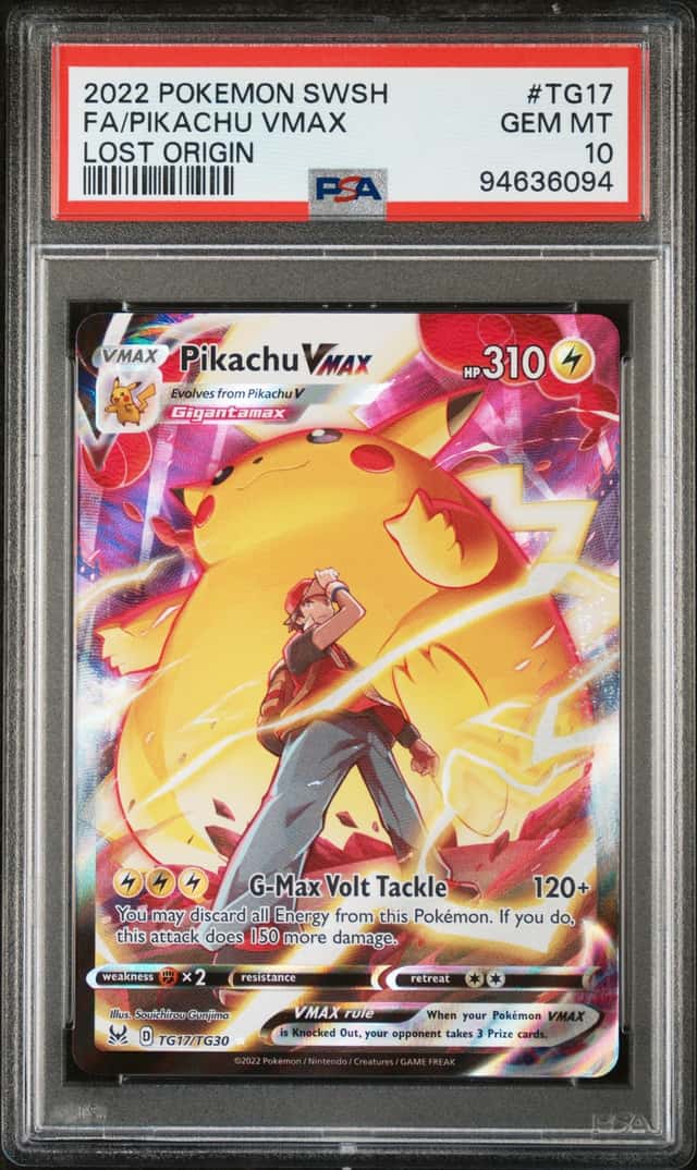 2022 Pokémon SWSH FA/Rayquaza VMAX Lost Origin #TG17