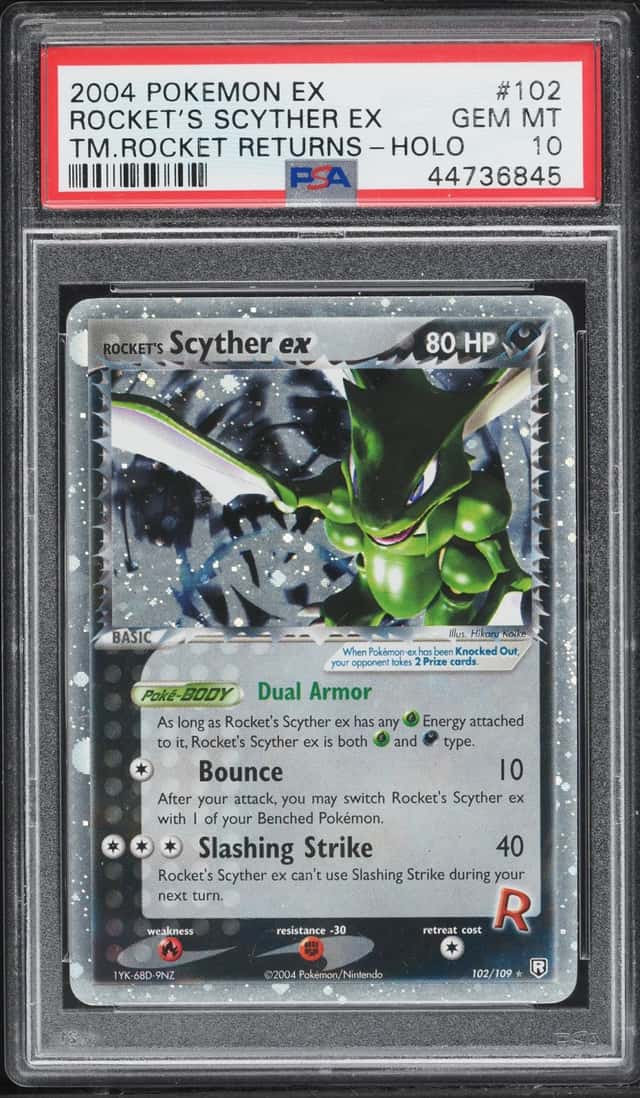 Rocket's Scyther EX