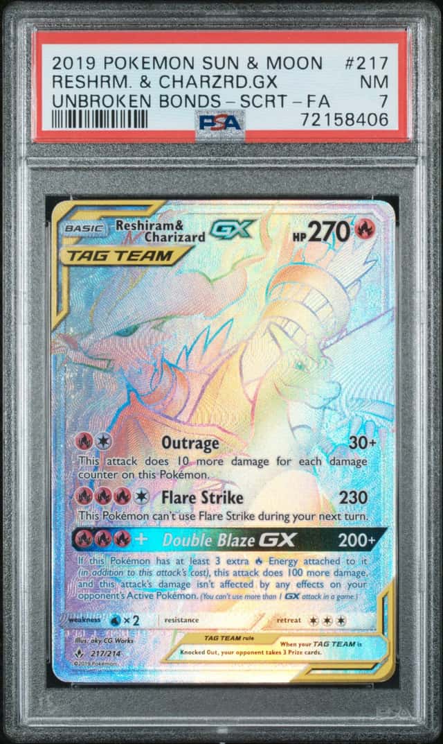 Reshiram & Charizard GX