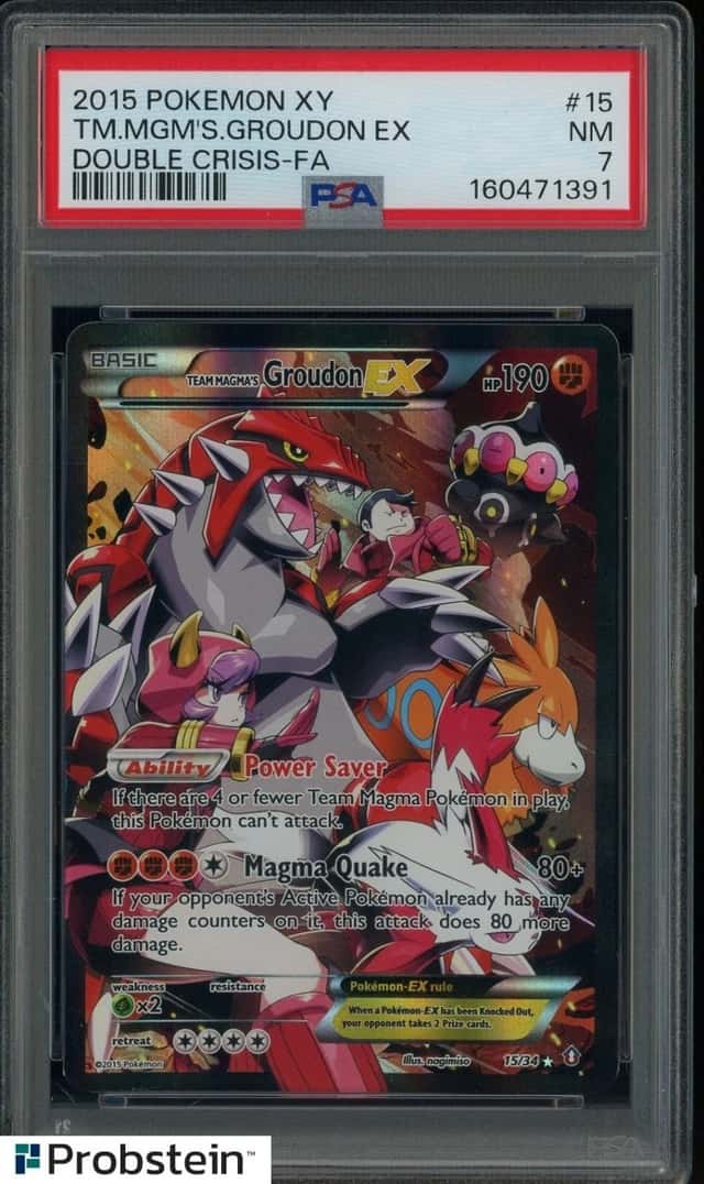Team Magma's Groudon EX