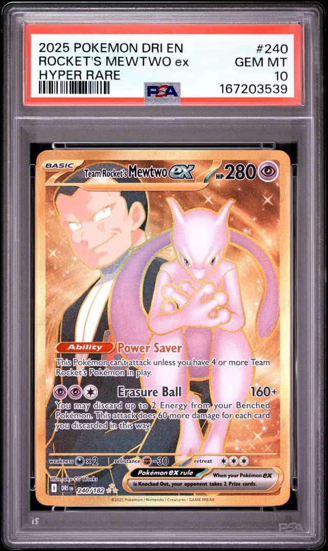 ROCKET'S MEWTWO ex