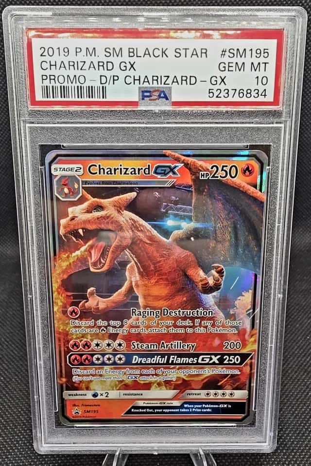 PSA 10 - 2019 CHARIZARD GX SM195 DETECTIVE PIKACHU PROMO GEM MINT POKEMON