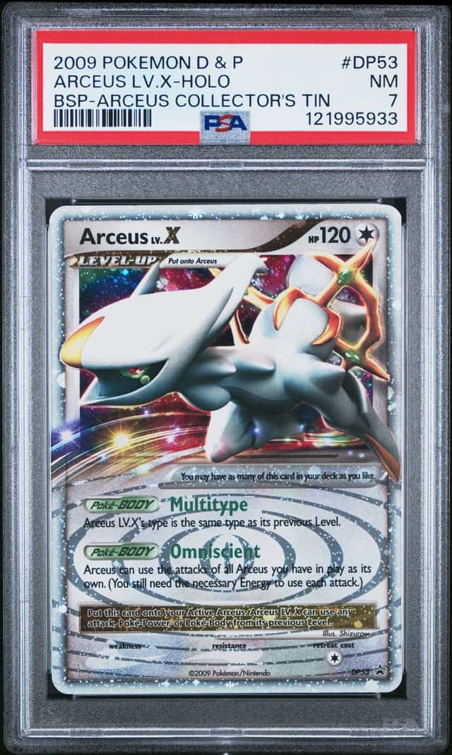 Arceus Collector's Tin