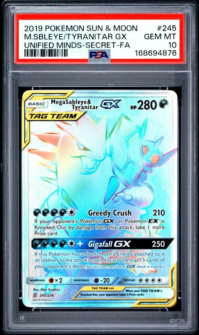 Mega Sableye & Tyranitar GX
