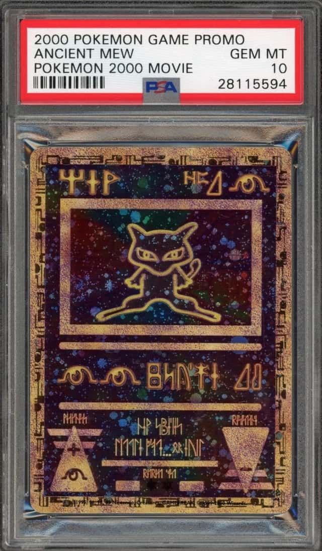 Pokemon Ancient Mew Pokemon 2000 Movie Promo PSA 10 Gem Mint