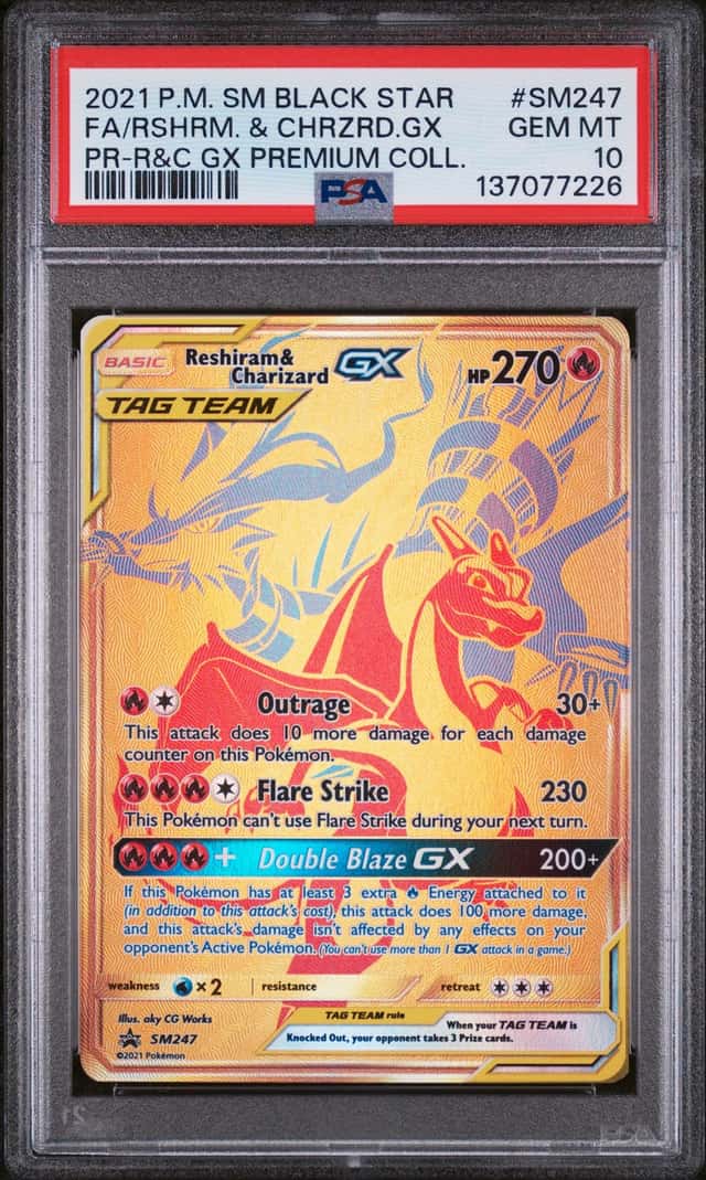 Reshiram & Charizard GX