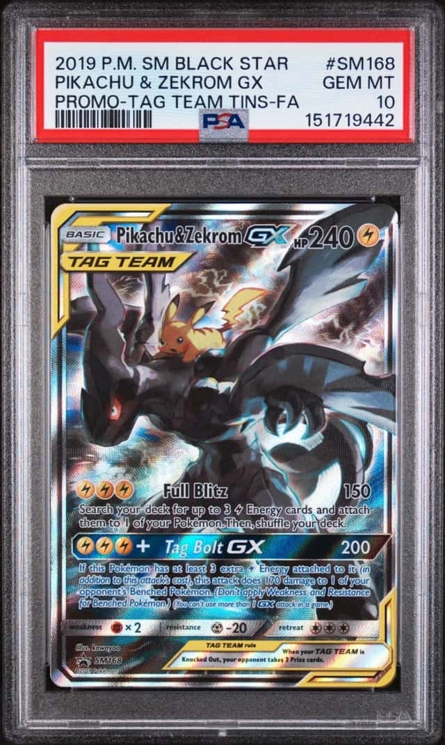Pikachu & Zekrom GX