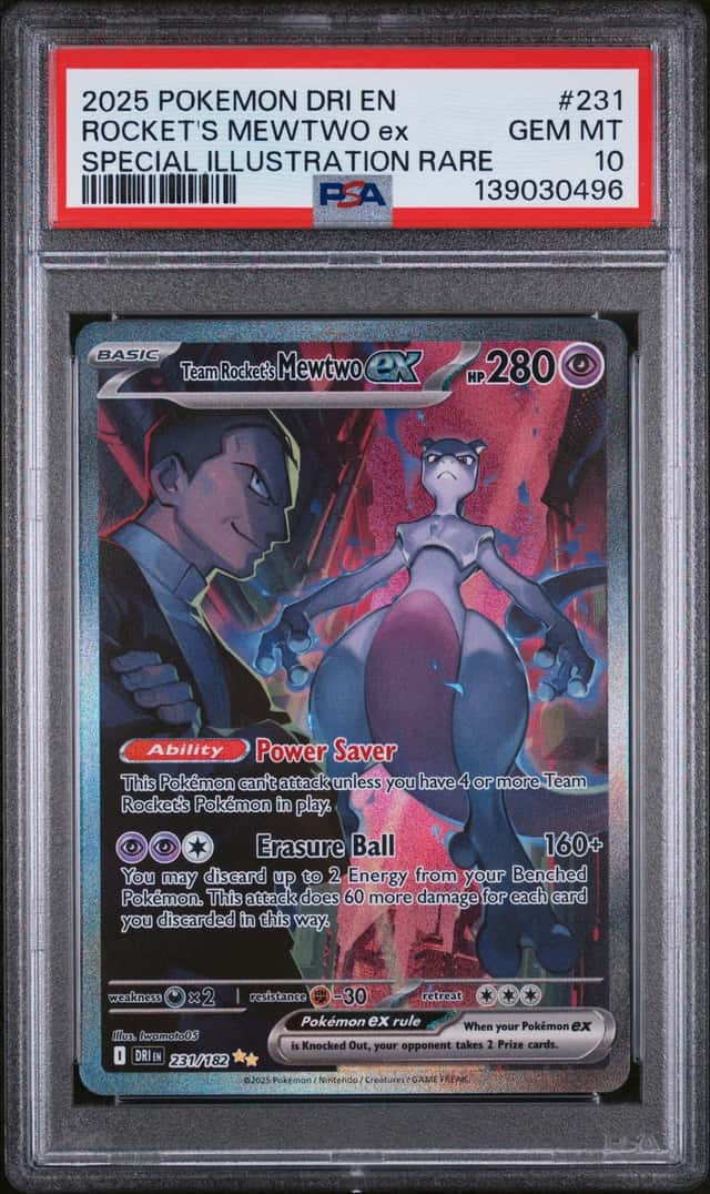 ROCKET'S MEWTWO ex