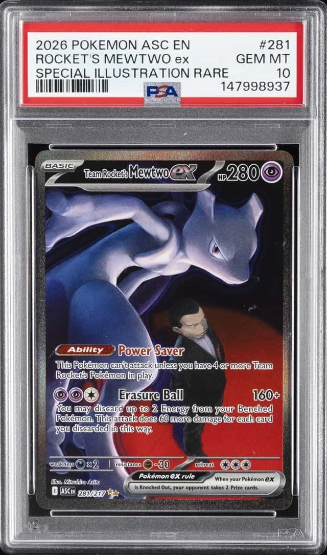 ROCKET'S MEWTWO ex