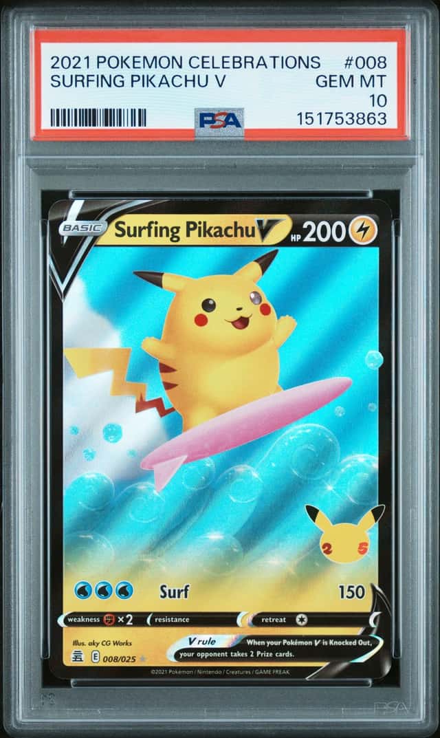 Surfing Pikachu V