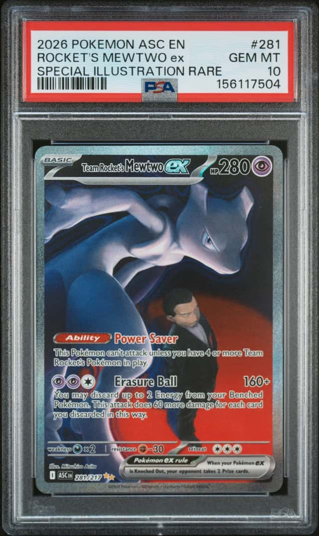 ROCKET'S MEWTWO ex