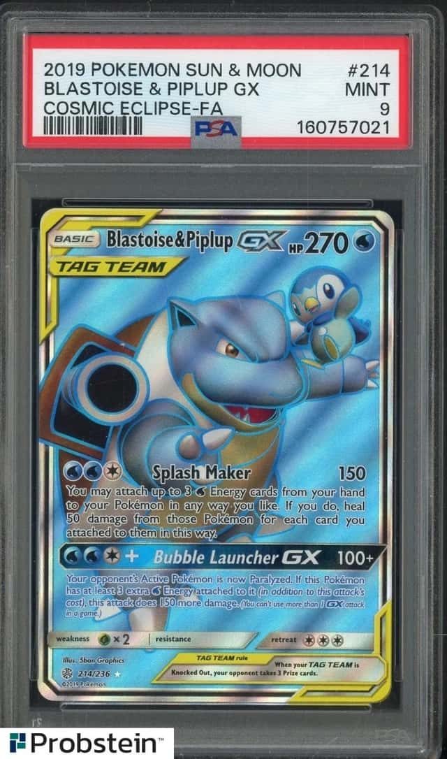 Blastoise & Piplup GX