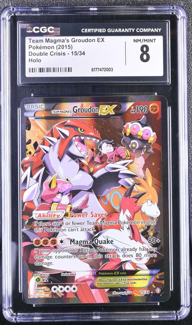 Team Magma's Groudon EX