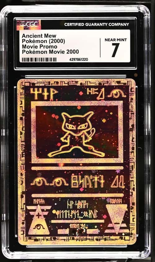 CGC 7 Ancient Mew #1 2000 Movie Promo Holo English Pokemon TCG Card
