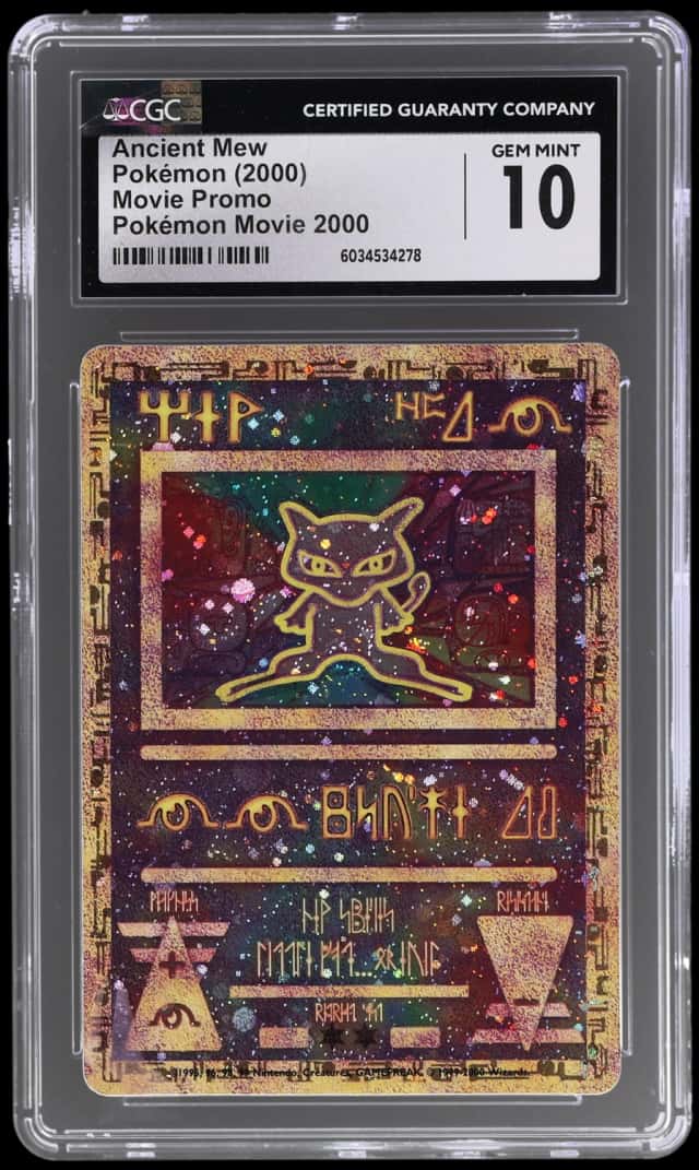2000 Pokemon Movie Promo Ancient Mew