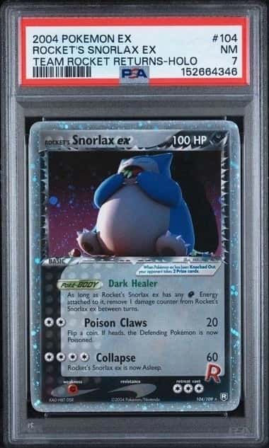 Rocket's Snorlax EX