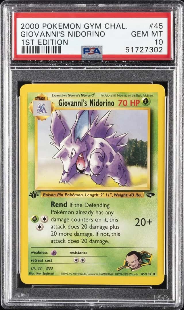 Giovanni's Nidorino