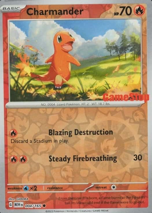 Reverse Holo · Exclusive Gamestop