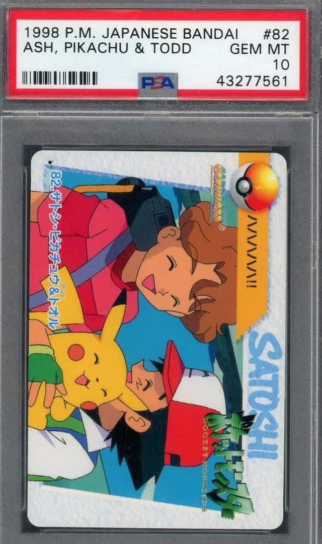 Ash, Pikachu & Todd