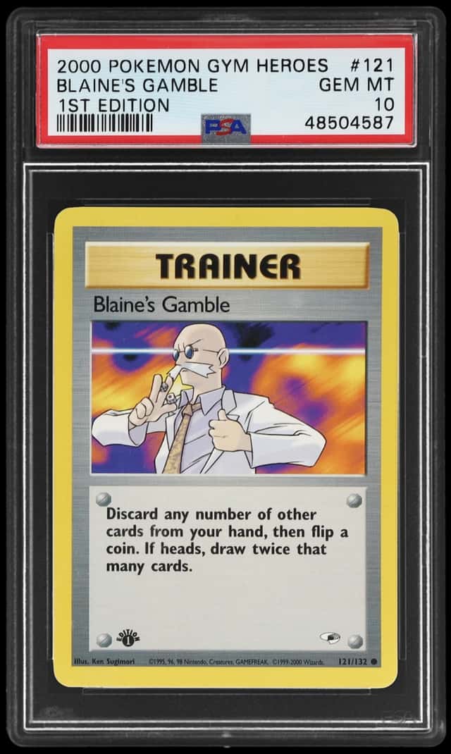 Blaine's Gamble