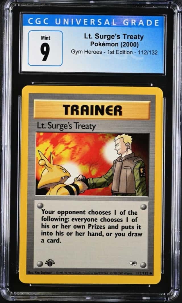 Lt. Surge's Treaty