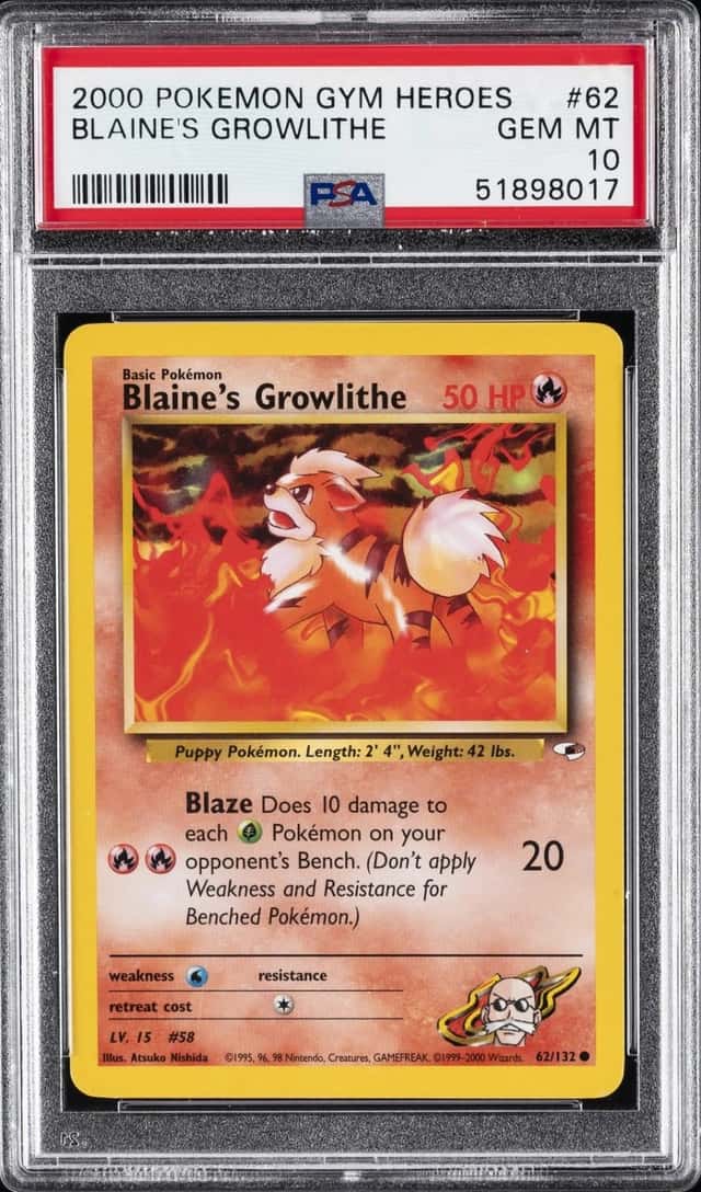 Blaine's Growlithe