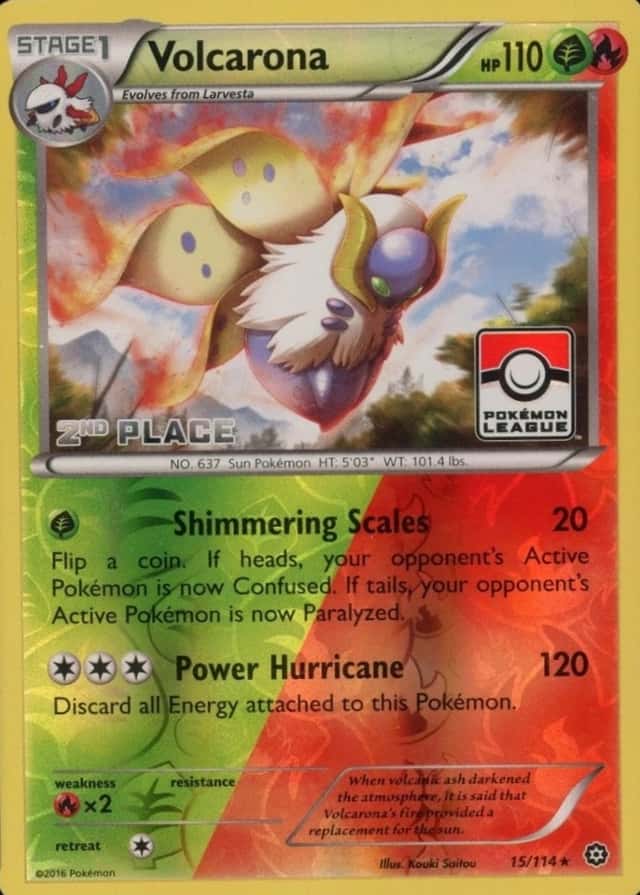 Reverse Holo · 2Nd League Place