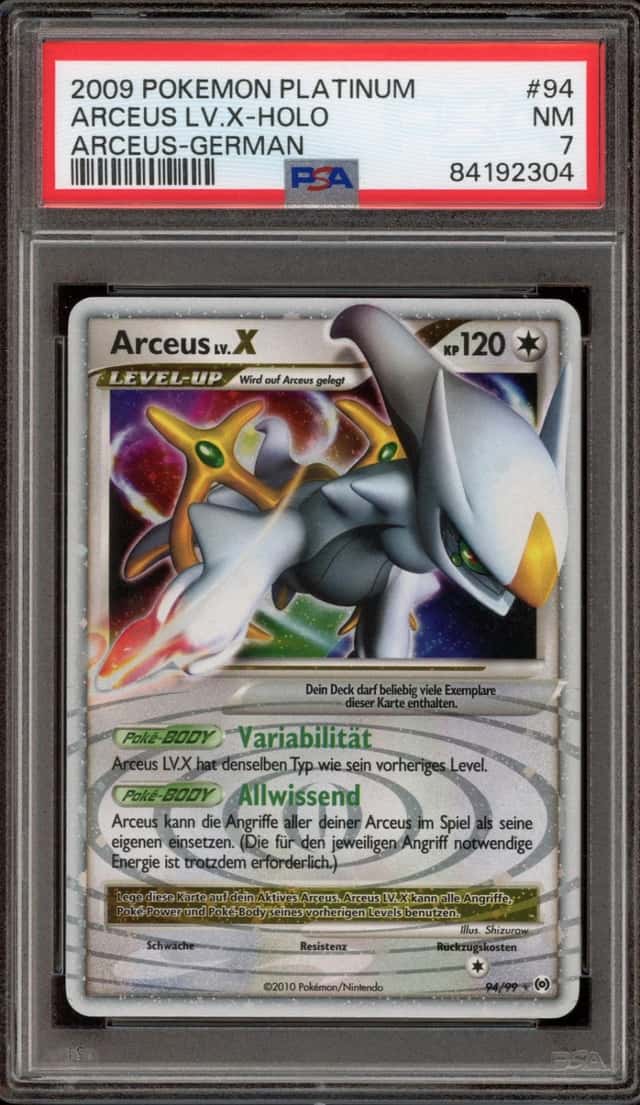 ARCEUS LV.X-HOLO