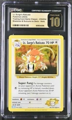Lt. Surge's Raticate