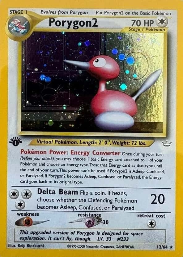Double Holo · Error · Holo · 1st Edition
