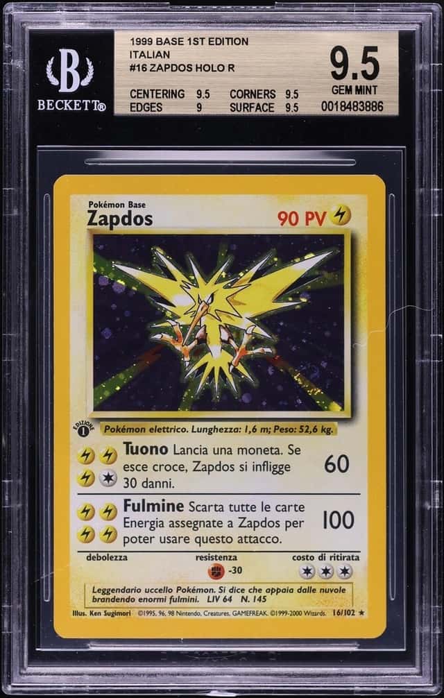 Zapdos HOLO R
