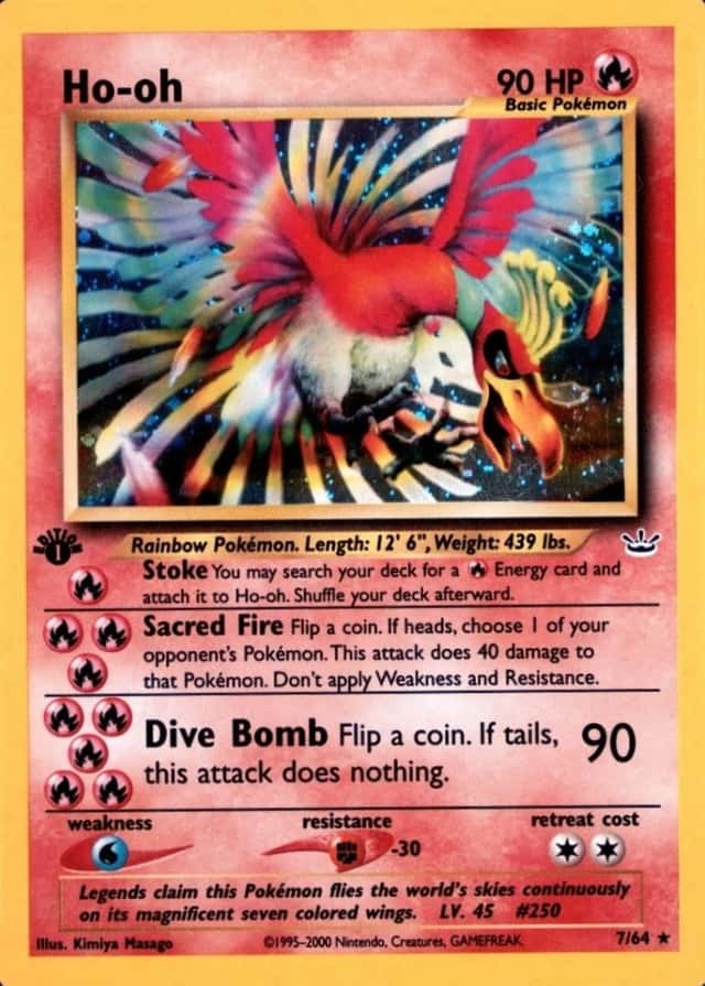 Double Holo · Error · Holo · 1st Edition