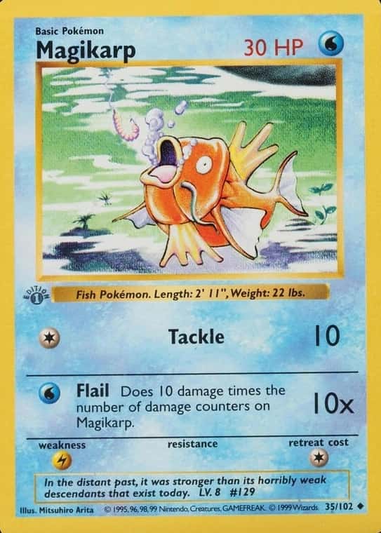 Non-Holo · 1st Edition · Gray Stamp
