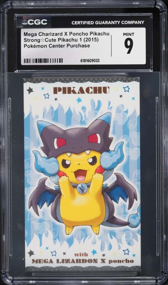 Mega Charizard X Poncho Pikachu