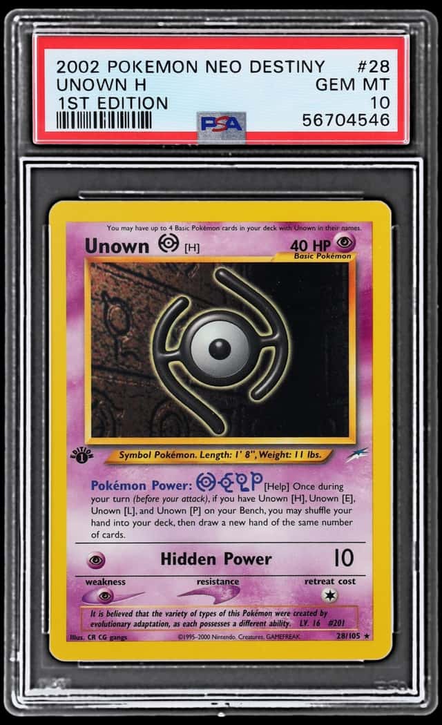 Unown H
