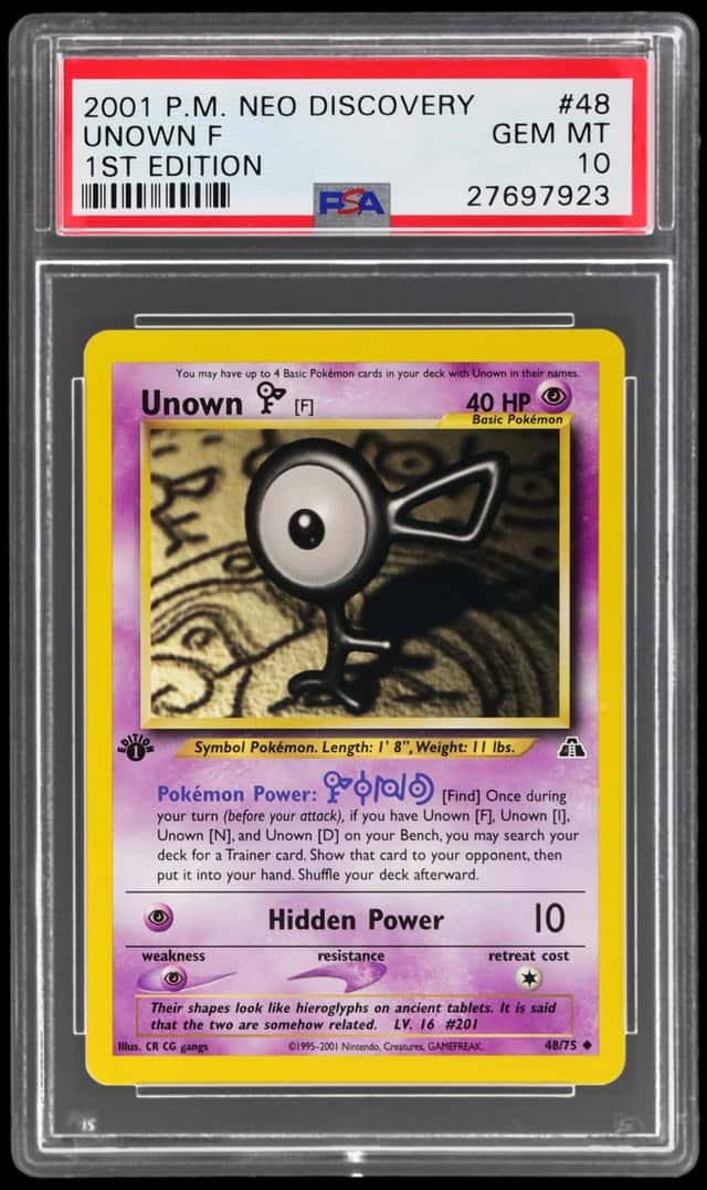Unown F