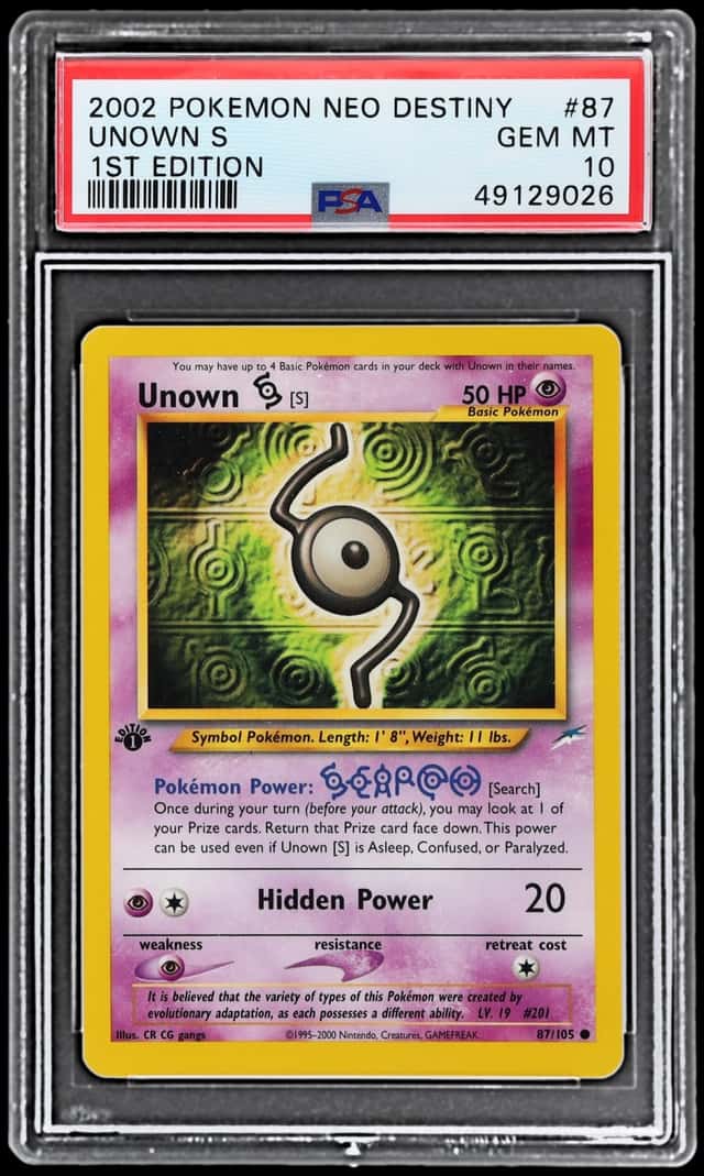 Unown S