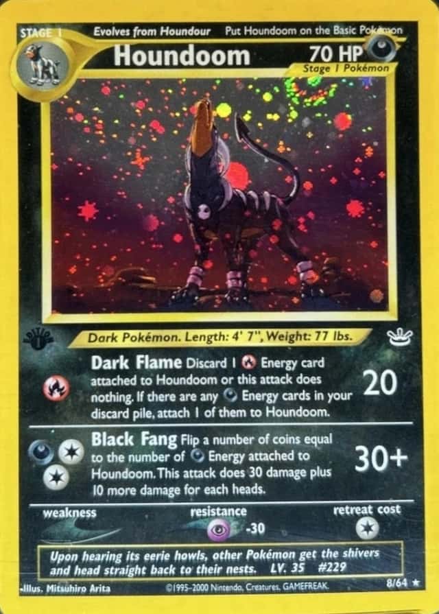 Double Holo · Error · Holo · 1st Edition