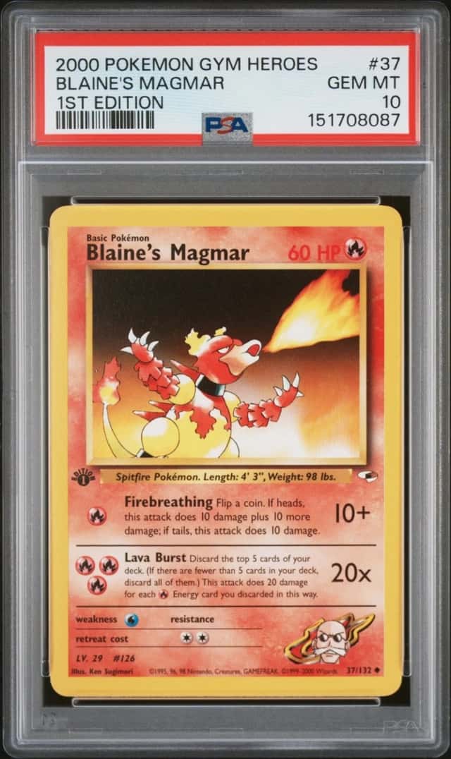 Blaine's Magmar