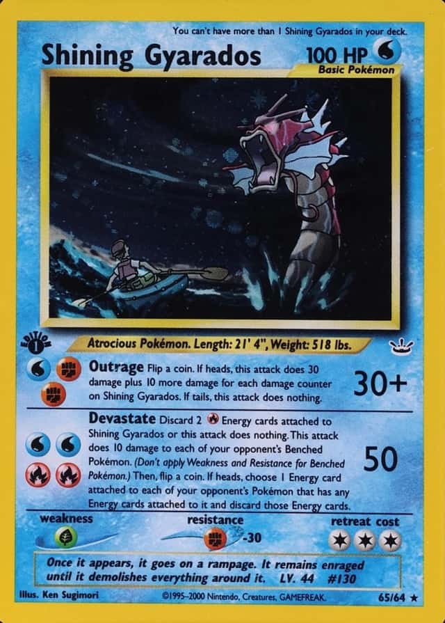 Double Holo · Error · Holo · 1st Edition