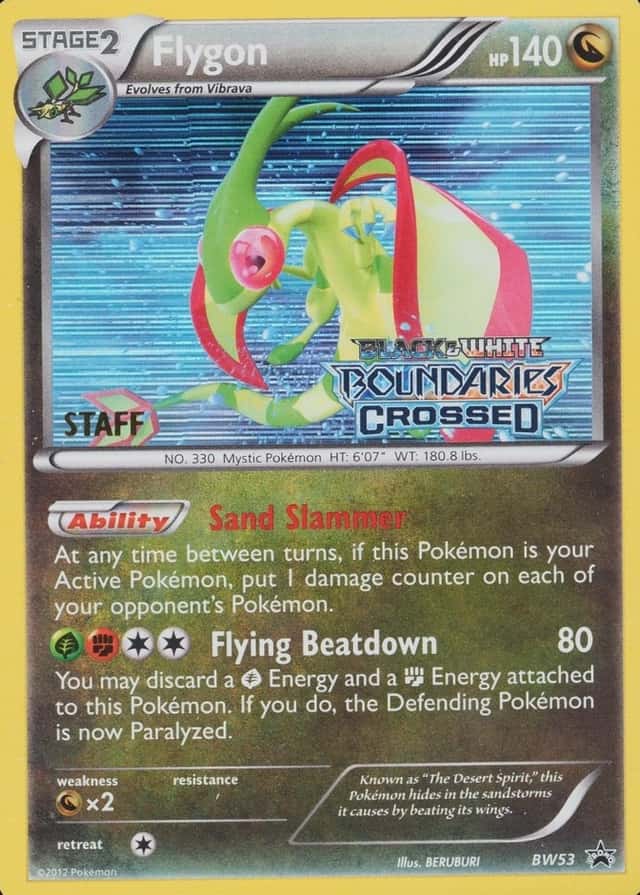 Prerelease · Boundaries Crossed Staff