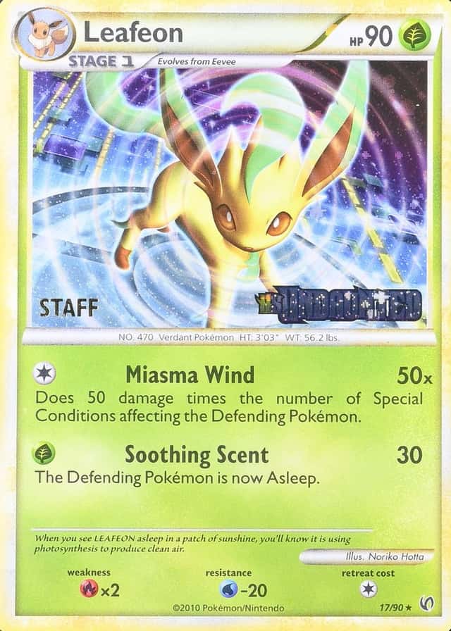 Holo · Prerelease · Staff
