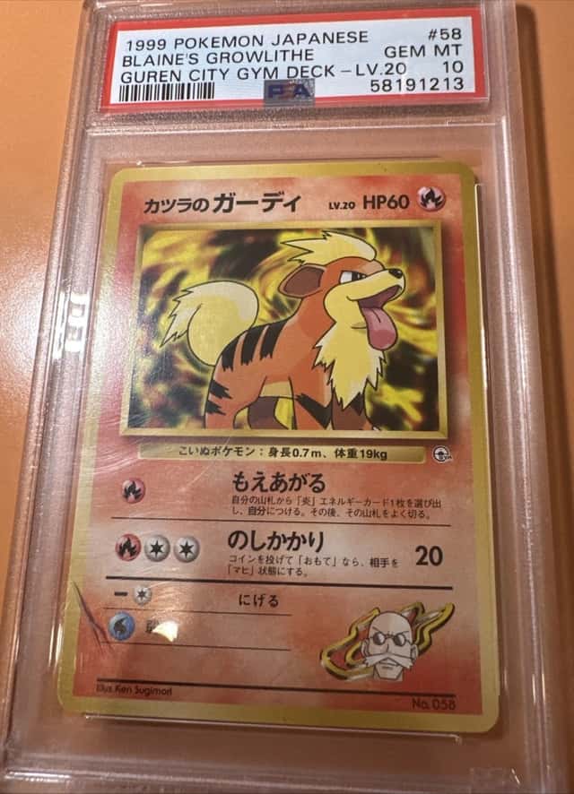 Blaine's Growlithe