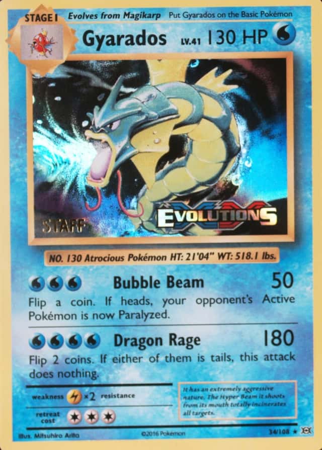 Holo · Prerelease · Staff