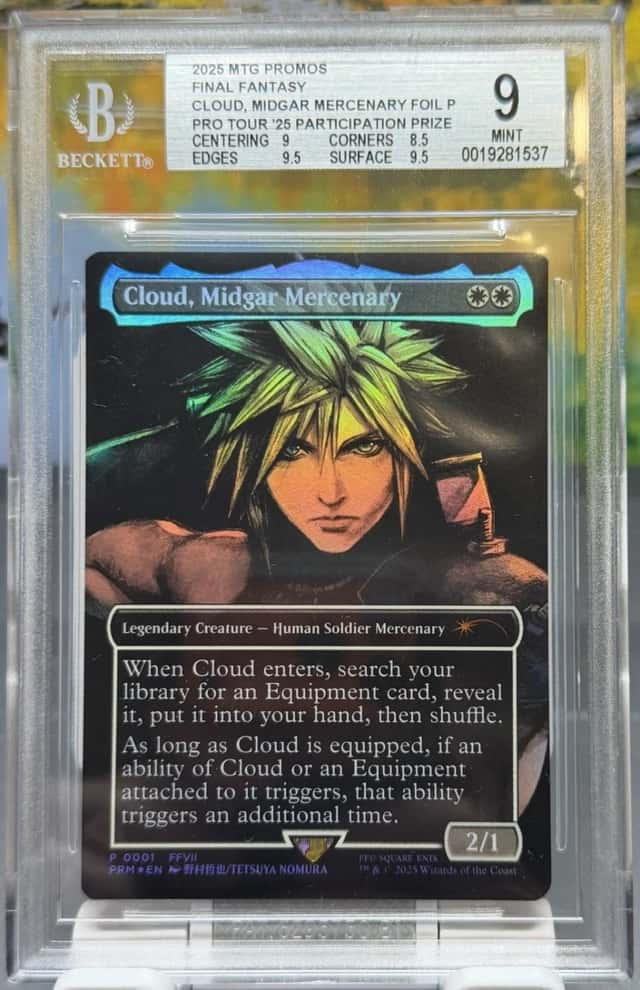 Cloud, Midgar Mercenary FOIL P