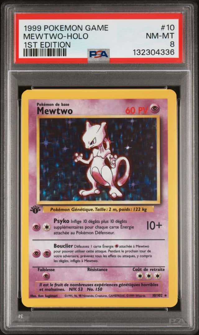 Mewtwo HOLO R/(Thin Stamp)